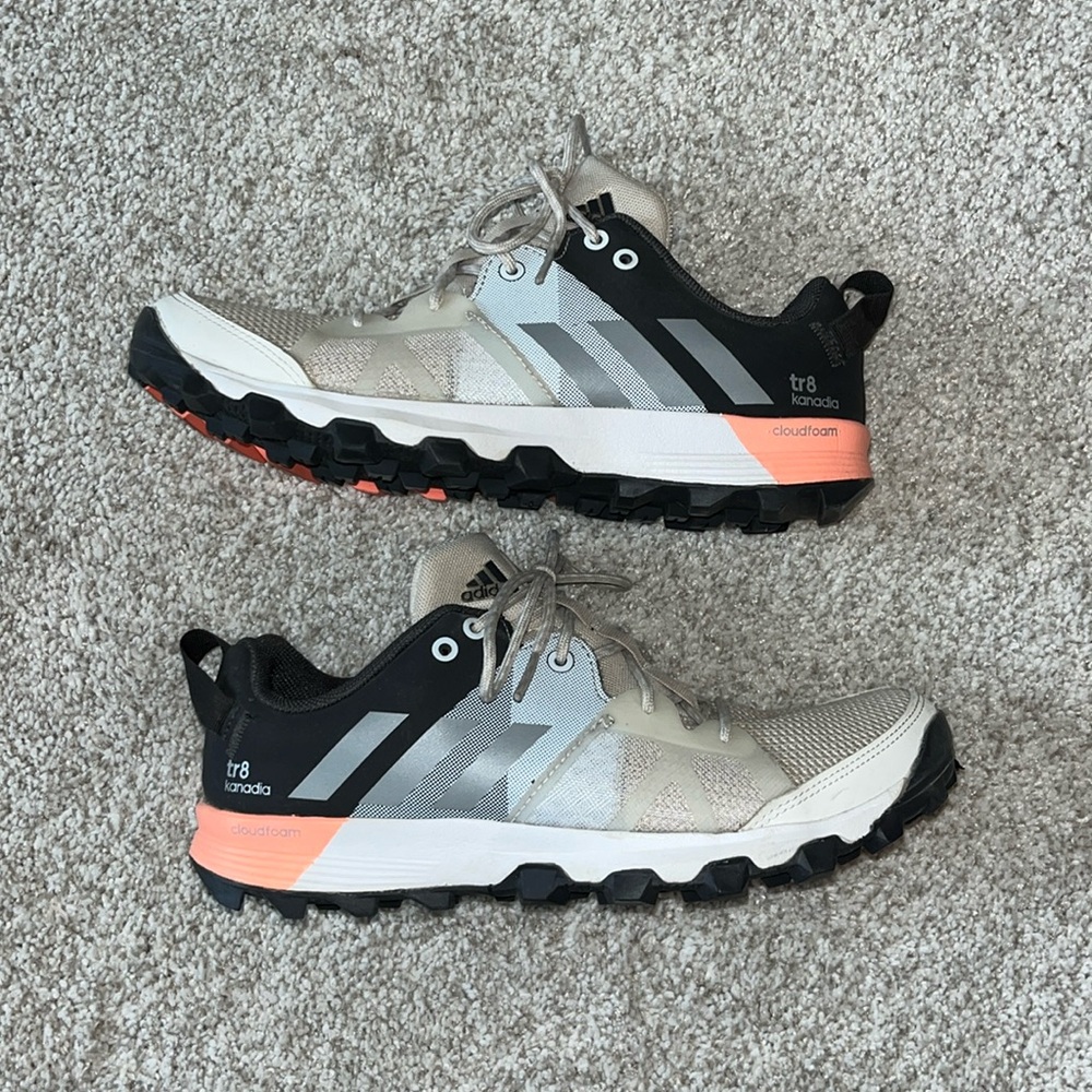 Adidas trail running shoe